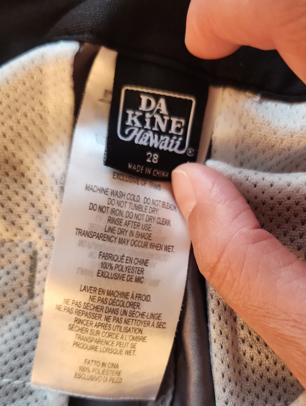 Dakine Hawaii Short Womens Size 28 Gray Board Skate Surf Street - Picture 3 of 11
